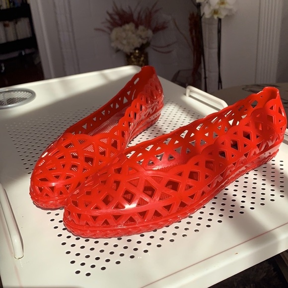 Jeffrey Campbell Shoes - Beautiful Red Jellies ! Size 39/8